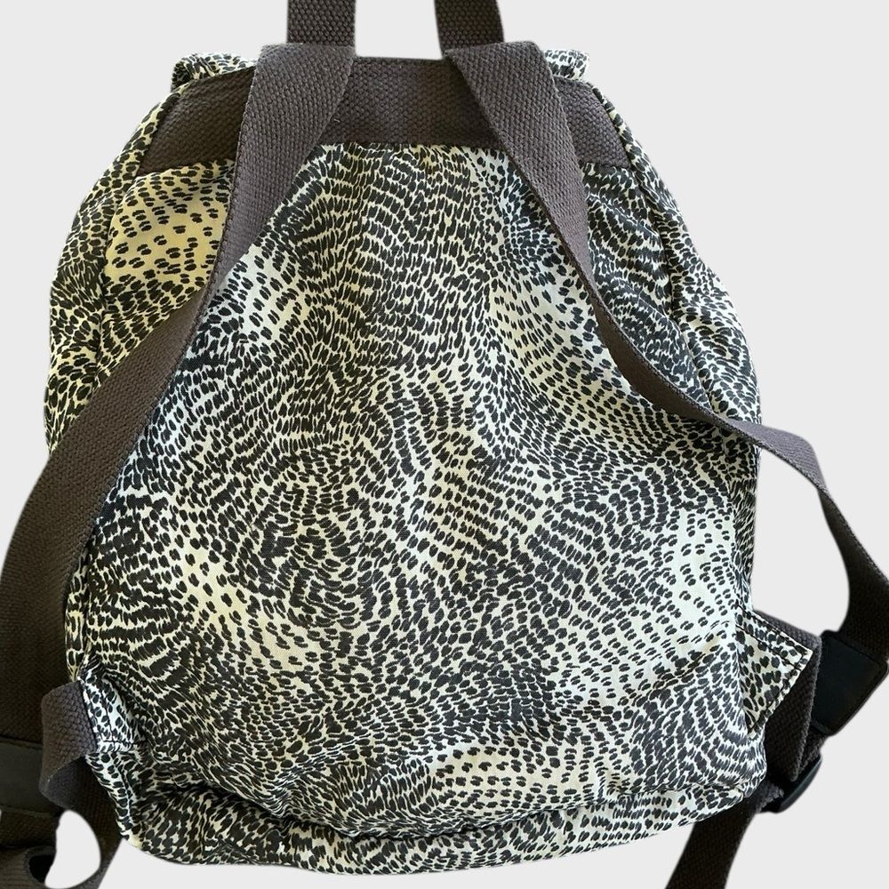 Kipling Backpack Firefly Small Leopard Print Bag - image 9